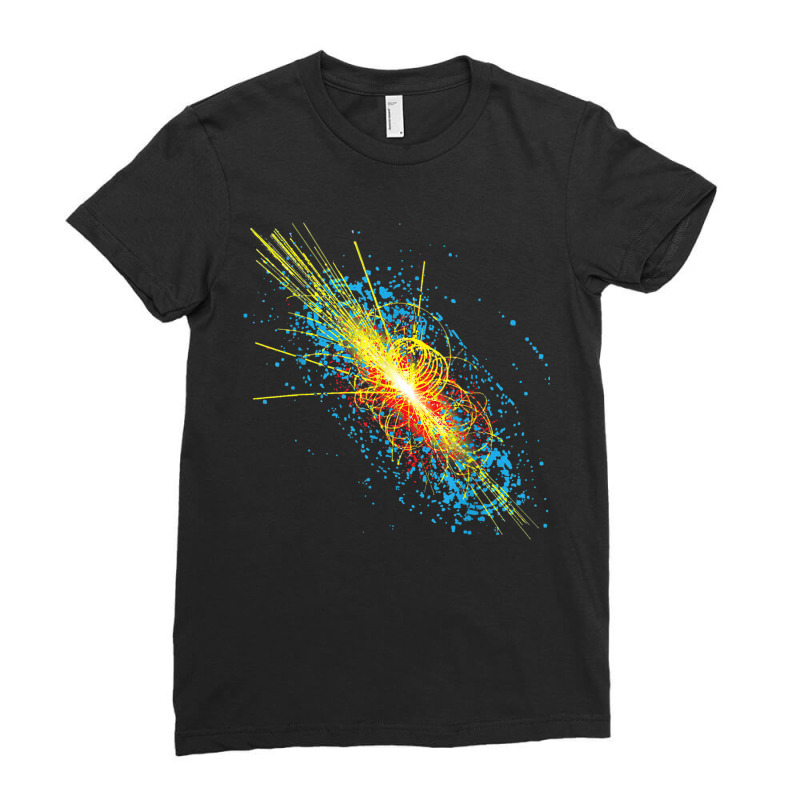 Higgs Boson Particle Quantum Theory Sci Fi Funny Gift Ladies Fitted T-Shirt by Hoang95 | Artistshot