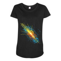 Higgs Boson Particle Quantum Theory Sci Fi Funny Gift Maternity Scoop Neck T-shirt | Artistshot