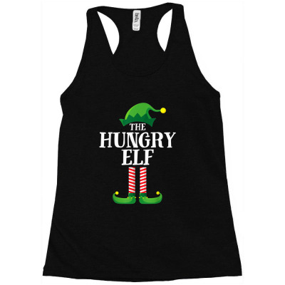 Hungry Elf Matching Family Group Christmas Party Pajama Racerback Tank Designed By Mrt90