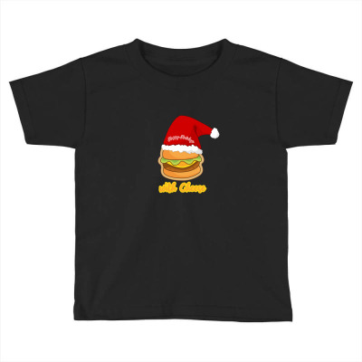 Happy Holidays With Cheese~ Toddler T-shirt Designed By Vickyhanggara2021