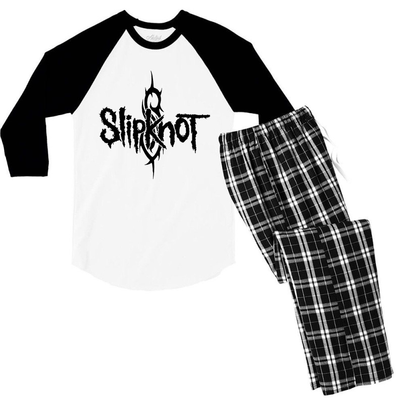 Music Slip Slip Men's 3/4 Sleeve Pajama Set | Artistshot