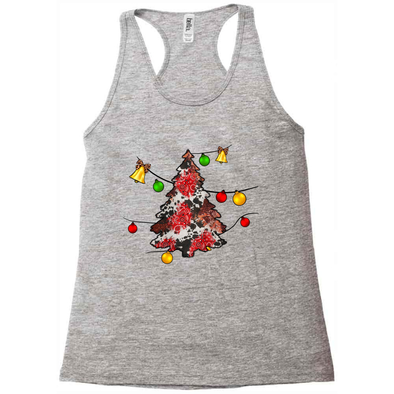 Christmas Trees Lights Racerback Tank by JahusDesignShop | Artistshot