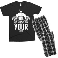 Push Your Limit Men's T-shirt Pajama Set | Artistshot