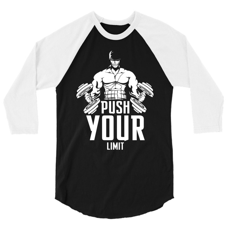 Push Your Limit 3/4 Sleeve Shirt | Artistshot