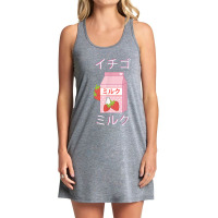 Japanese Milk Carton Gift Strawberry Milkshake Tee Tank Dress | Artistshot