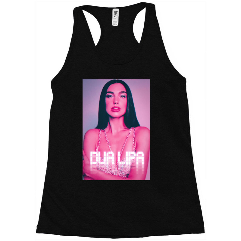 Dua  Future Nostalgic Pink Racerback Tank by natashasawtell | Artistshot