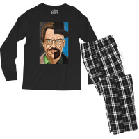 Classic Retro  Serial Drama Characters Video Game Men's Long Sleeve Pajama Set | Artistshot