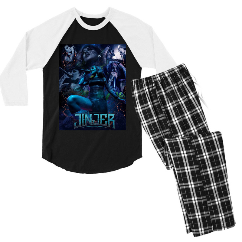 Lover Gift Harder Scream Gifts Men Men's 3/4 Sleeve Pajama Set by ArtistTomas | Artistshot