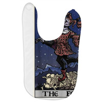 The Fool Tarot Card Halloween Jester Pagan Gothic Baby Bibs | Artistshot