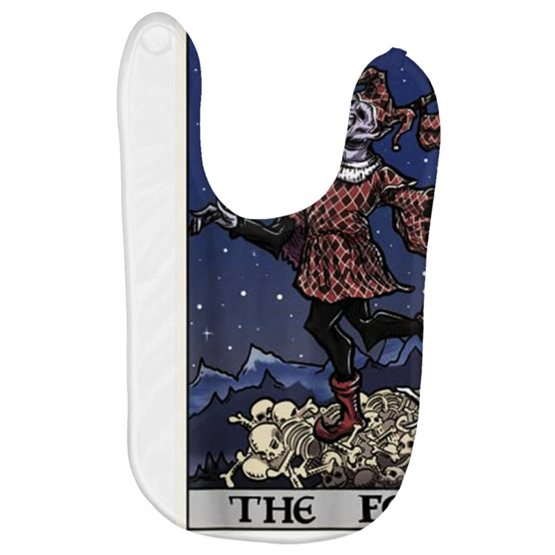 The Fool Tarot Card Halloween Jester Pagan Gothic Baby Bibs by gulatotal | Artistshot