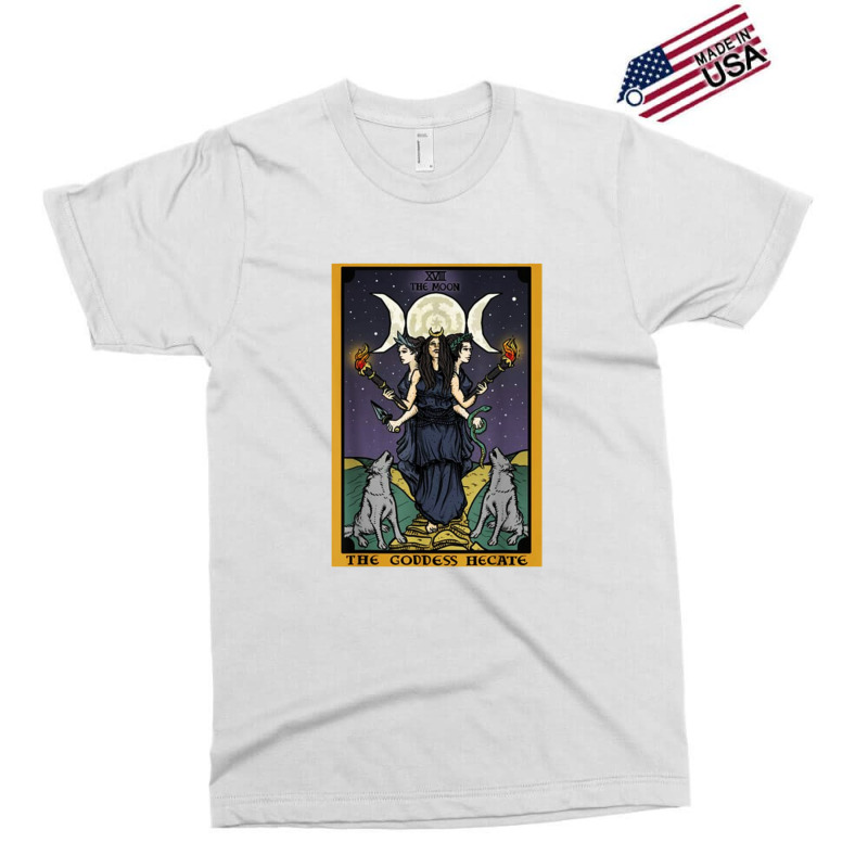 The Goddess Hecate Tarot Card Triple Moon Wiccan Pagan Witch Exclusive T-shirt by gulatotal | Artistshot