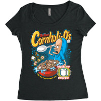 Classic Film  Butthead Video Games Character Women's Triblend Scoop T-shirt | Artistshot