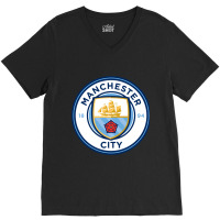 *manchester City V-neck Tee | Artistshot