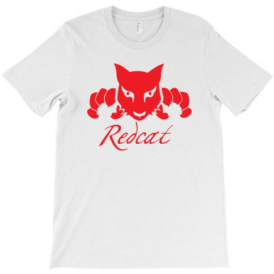 Red Cat T-shirt Designed By Inara Orlin