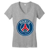 *paris Saint Germain Women's V-neck T-shirt | Artistshot