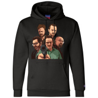 Graphic Picture  Black Comedy My Favorite People Champion Hoodie | Artistshot