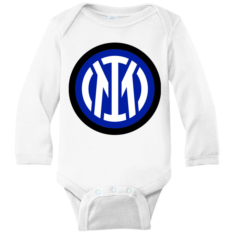 *fc Internazionale Long Sleeve Baby Bodysuit | Artistshot