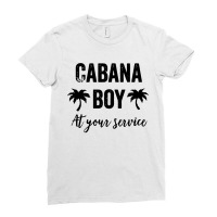 Cabana Boy  At Your Service Ladies Fitted T-shirt | Artistshot