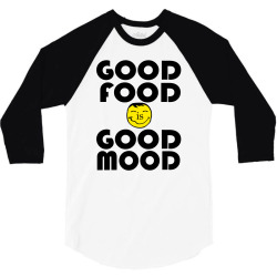 good food is good mood 3/4 Sleeve Shirt | Artistshot