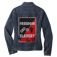 Graphic Picture  Big Brother Funny Gift Ladies Denim Jacket | Artistshot