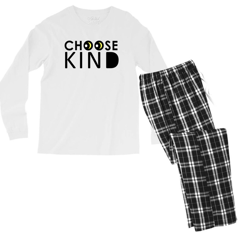 Choose Kind Men's Long Sleeve Pajama Set | Artistshot