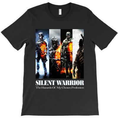 Silent Warrior T-shirt Designed By Inara Orlin