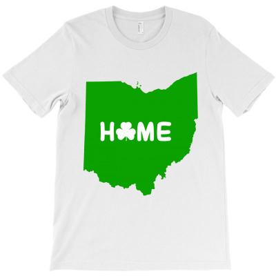 Irish Ohio Home T-shirt Designed By Kamuran