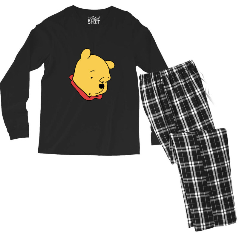 Tigger,eeyore,piglet,piglet With Honey Men's Long Sleeve Pajama Set | Artistshot