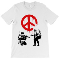 Banksy Peace T-shirt | Artistshot