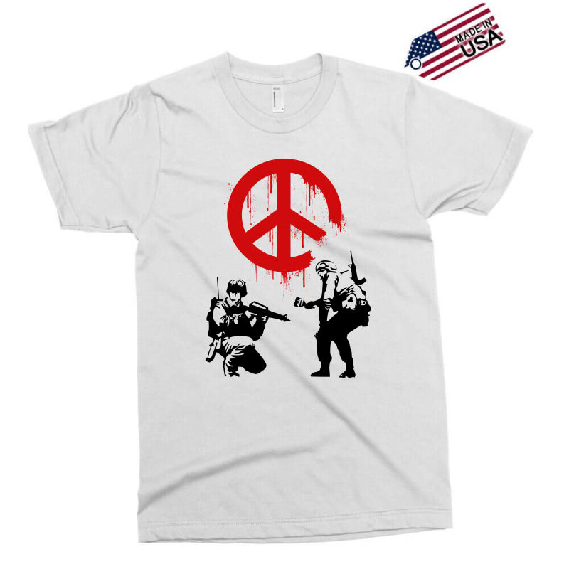 Banksy Peace Exclusive T-shirt | Artistshot