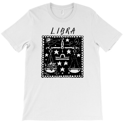 Zodiac Sign Libra October Birthday T-shirt Designed By Noer Sidik