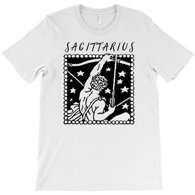 Zodiac Sign Sagittarius T-shirt Designed By Noer Sidik