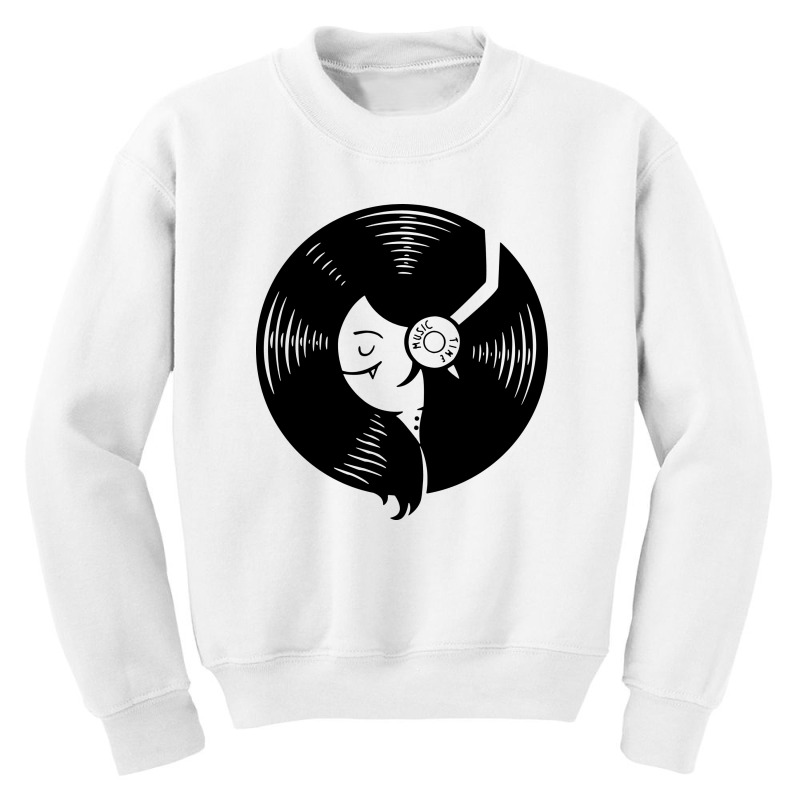 Music Time Youth Sweatshirt | Artistshot