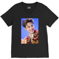 Graphic Picture Jungkook Day Gift V-neck Tee | Artistshot