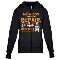 Dentist T  Shirt This Dentist Riding The Broom Dentist Halloween Costu Youth Zipper Hoodie | Artistshot