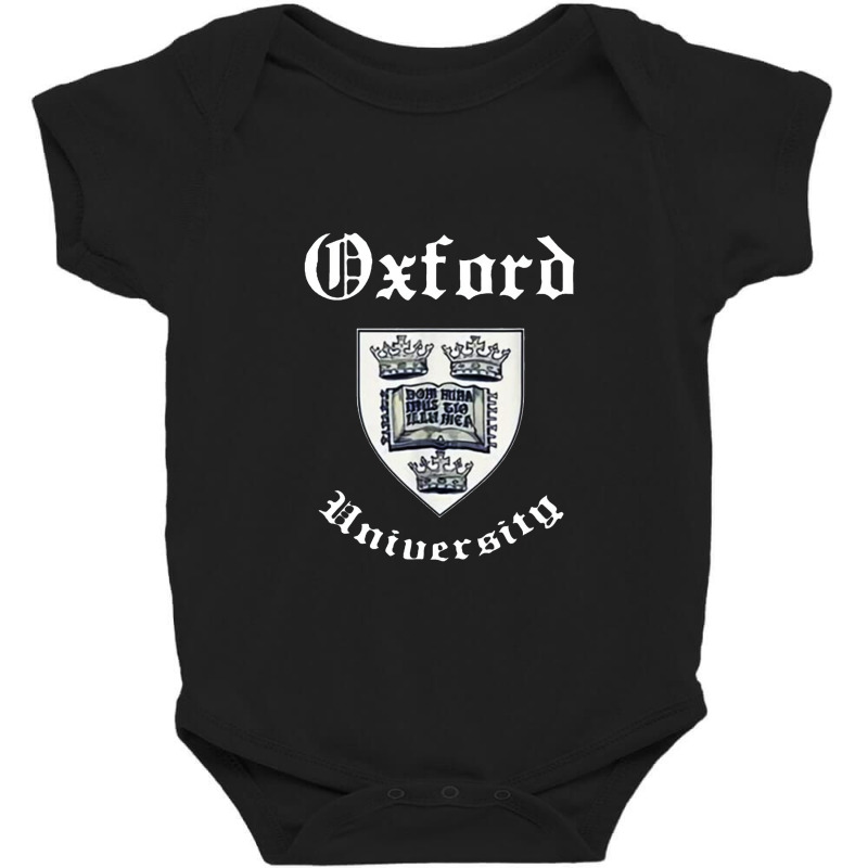 Vintage Oxford University 80s 90s Baby Bodysuit by gulatotal | Artistshot