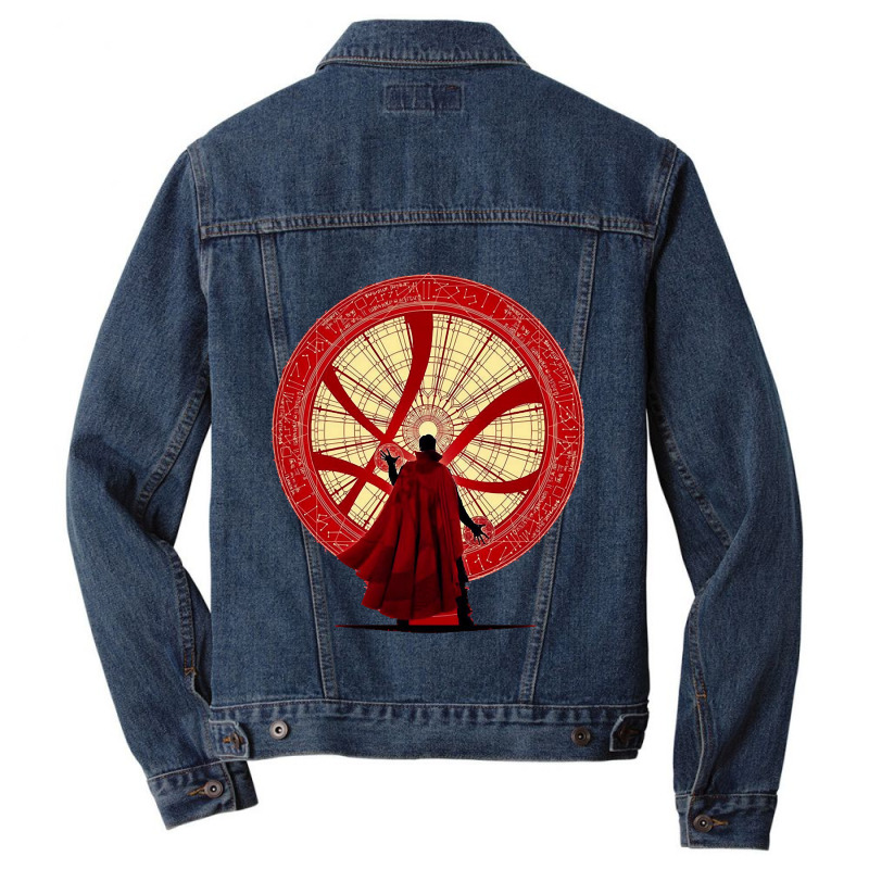 Classic Retro  Magic Man Gifts Idea Men Denim Jacket | Artistshot