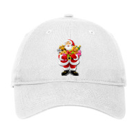 Santa Claus Sends Gifts Adjustable Cap | Artistshot