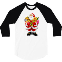 Santa Claus Sends Gifts 3/4 Sleeve Shirt | Artistshot