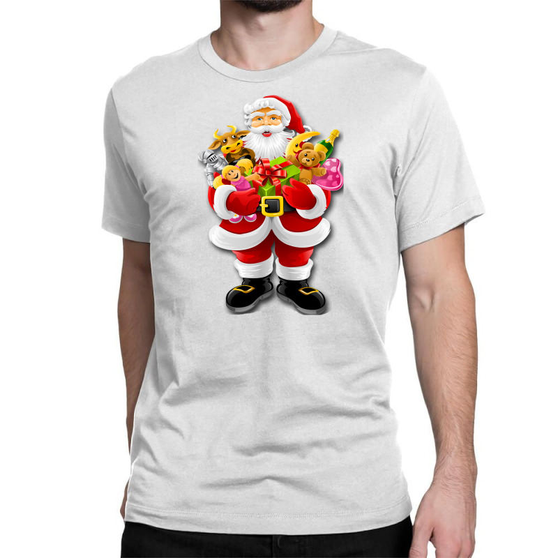 Santa Claus Sends Gifts Classic T-shirt by Imaher729 | Artistshot