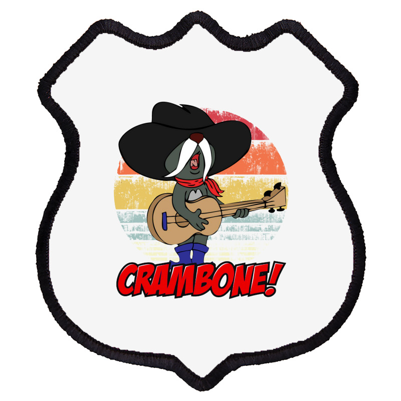 Awesome  Pecos Crambone Vintage Retro Shield Patch | Artistshot