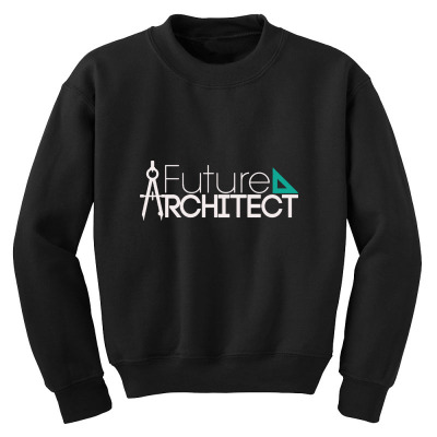 Future Architect Youth Sweatshirt Designed By Vanode Art