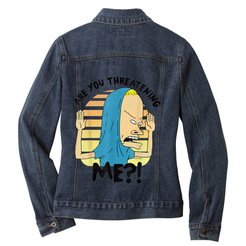 Vintage Photographic  90s Cartoons Design Character Ladies Denim Jacket by Artist-Calvin | Artistshot