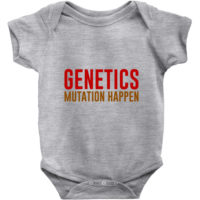 Genetics Mutation Happen Baby Bodysuit by Vanode Art | Artistshot