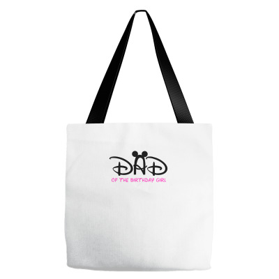 Dad Of The Birthday Girl Tote Bags Designed By Sabriacar