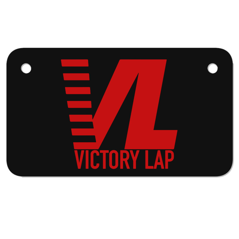 Victory Lap Motorcycle License Plate | Artistshot