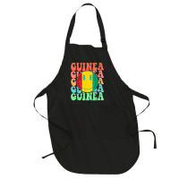 Retro Guinea Guinean Flag Mens Womens Kids T Shirt Full-length Apron | Artistshot