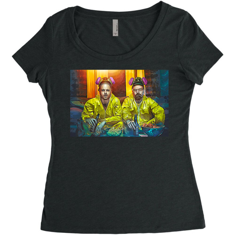 Graphic Picture Adam Gontier Day Gift Women's Triblend Scoop T-shirt by ArtistTomas | Artistshot