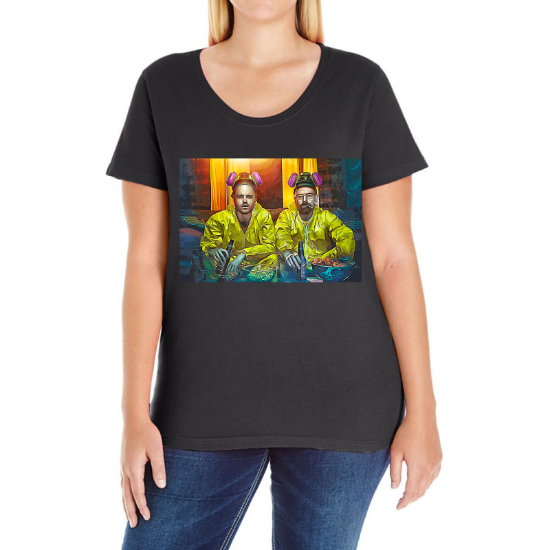 Graphic Picture Adam Gontier Day Gift Ladies Curvy T-Shirt by ArtistTomas | Artistshot