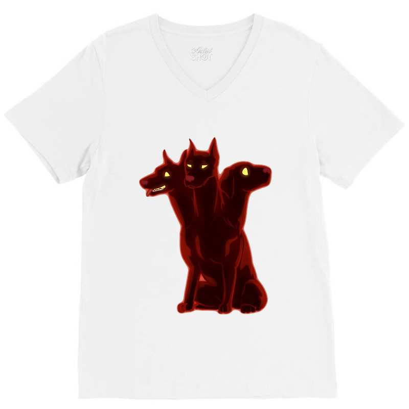 Cerberus Anime Upgrade V-Neck Tee by thomas kaka | Artistshot